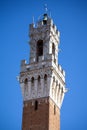 Siena, Italy. Torre del Mangia Royalty Free Stock Photo