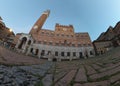 Siena fish eye piazza tolomei