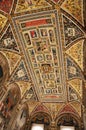 Siena library Piccolomini top painting Royalty Free Stock Photo