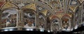 Siena library Piccolomini top panorama 1 Royalty Free Stock Photo