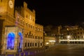 Siena night view, Tuscany, Italy