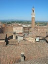 Siena rooftops Royalty Free Stock Photo