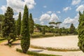 Siena square inside the Villa Borghese gardens.