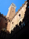 Siena tower, Palazzo Pubblico, Italy