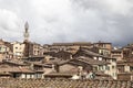 Sienna, Torre del Mangia (Palazzo Pubblico) at the Piazza del Campo, Tuscany, Italy