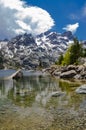 Sierra Buttes Royalty Free Stock Photo