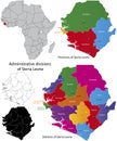 Sierra Leone map