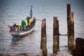 Sierra Leone, West Africa, the beaches of Yongoro Royalty Free Stock Photo