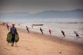 Sierra Leone, West Africa, the beaches of Yongoro Royalty Free Stock Photo