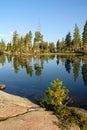 Sierra Nevada Lake Reflection Royalty Free Stock Photo