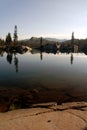 Sierra Nevada Lake Reflection Royalty Free Stock Photo