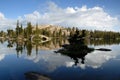 Sierra Nevada Lake Reflection Royalty Free Stock Photo
