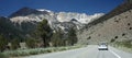 Sierra Nevada Mountains outside Yosemite National Park