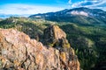 Sierra Neveda Mountain Views from Lake Tahoe , California , USA Royalty Free Stock Photo