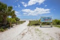 Siesta Key Beach in Sarasota, Florida Royalty Free Stock Photo