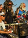 Siesta Key Drum Circle Royalty Free Stock Photo