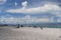 Siesta Key Beach in Sarasota Florida Royalty Free Stock Photo