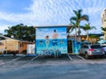 Siesta Key, USA - May 11, 2018: The beach hotel at Siesta Key at Florida, USA