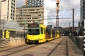 SIG fast street cars named sneltram in the town of Utrecht runned by Qbuzz