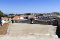 Sigacik Castle with City View - Izmir - Turkey Royalty Free Stock Photo