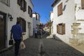 Sigacik village street view, Izmir, Turkey Royalty Free Stock Photo