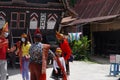 Sigale gale, a typical dance from North Sumatera, Indonesia