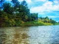 Sigatoka River in Fiji Royalty Free Stock Photo