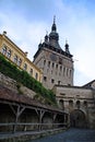 The Sighisoara clock tower in Romania.