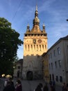 Sighisoara market clock