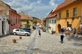 Sighisoara medieval city, Unesco heritage Royalty Free Stock Photo