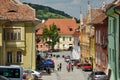 Sighisoara medieval city, Unesco heritage Royalty Free Stock Photo