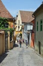 Sighisoara medieval city, Unesco heritage Royalty Free Stock Photo