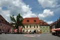 Sighisoara medieval city, Unesco heritage Royalty Free Stock Photo