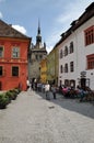 Sighisoara medieval city, Unesco heritage Royalty Free Stock Photo