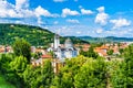 The Holy Trinity an Orthodox church in Sighisoara, Mures County, Romania Royalty Free Stock Photo