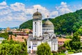 The Holy Trinity Orthodox church in Sighisoara, Mures County, Romania Royalty Free Stock Photo