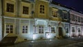 Sighisoara, romania, europe, market square foreshortening