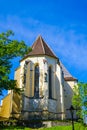 Sighisoara, Romania, May 12, 2019: Biserica din Deal is a Lutheran church located on School Hill in Sighisoara. Founded in 1345 on