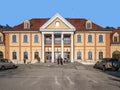 Sighisoara railway station main building