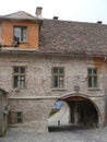 Sighisoara, Romania - Travel and Tourism. Old town. Royalty Free Stock Photo