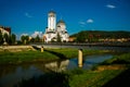 Sighisoara, Romania: view of the orthodox cathedral of saint treime