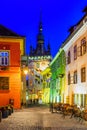 Sighisoara, Transylvania, Romania. Royalty Free Stock Photo