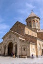 Sighnaghi, Georgia - 3.27.2023: Temple of St. Nina in the Bodbe Monastery