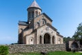 Monastery of St. Nino against a blue sky