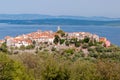 Sight of Beli town in Cres island Royalty Free Stock Photo