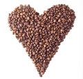 Sight 'Heart' from Coffee beans