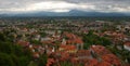 Sight from Ljubljana castel