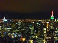 Sight of manhattan from rockefeller center