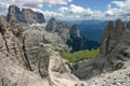 Sight from Monte Paterno via ferrata