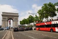 Sight seeing bus tour paris - Arc de Triomphe